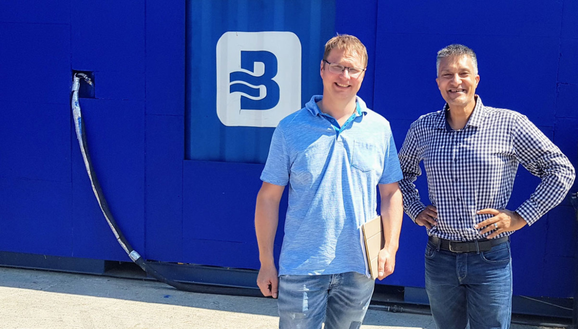 Jörn Ahlers (links) und David Din (rechts)