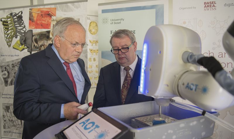 Johann Schneider Ammann bei AOT Johann Schneider Ammann bei AOT