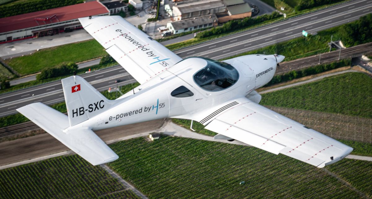 H55 powered aircraft H55 powered aircraft