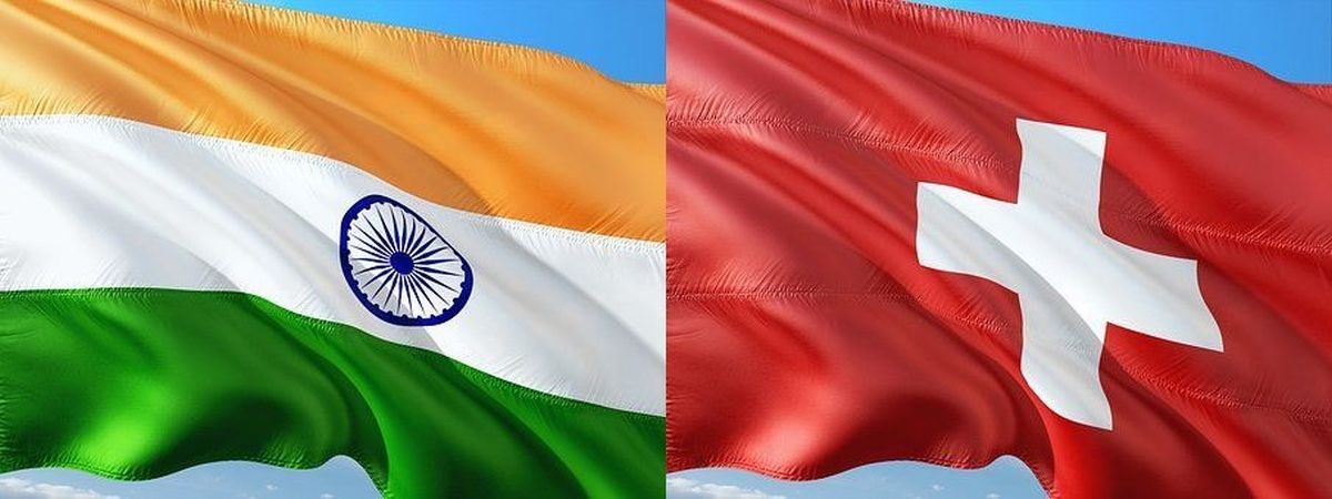 Indo-Swiss flag