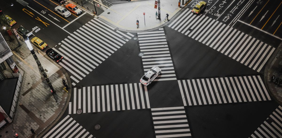 Japan zebra crossing Japan zebra crossing