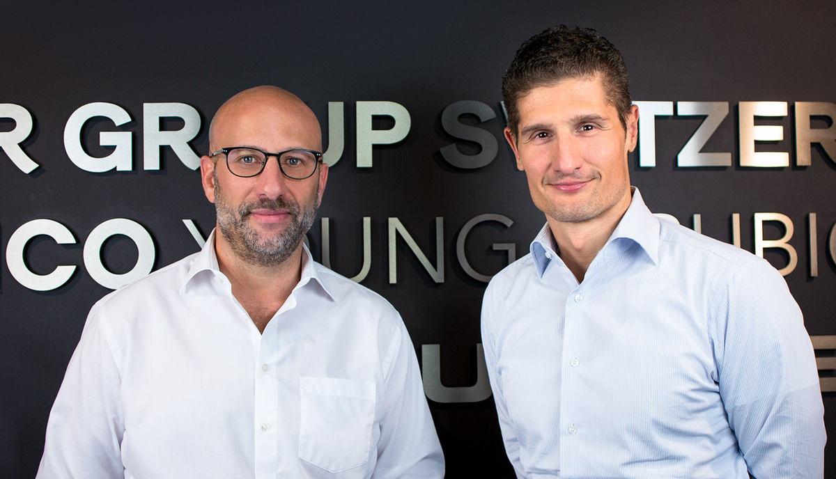 Andreas Widmer und Max Meister