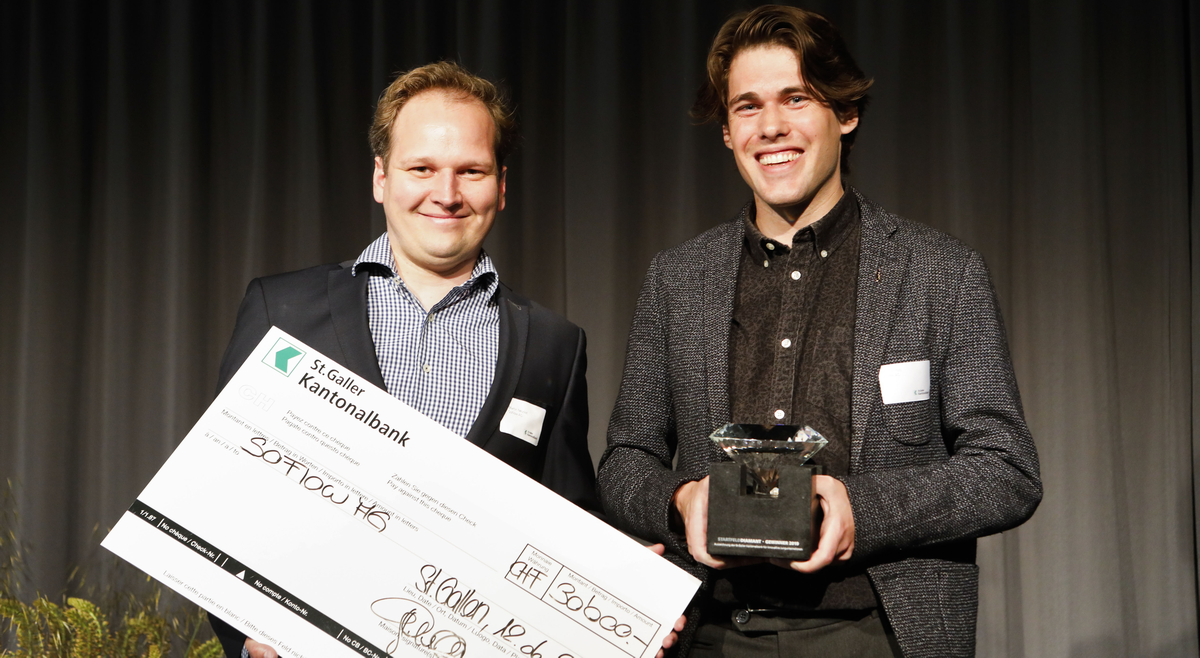 Martin Neuckel (CFO, links) und Manuel Hug (CEO) von der SoFlow AG Martin Neuckel (CFO, links) und Manuel Hug (CEO) von der SoFlow AG