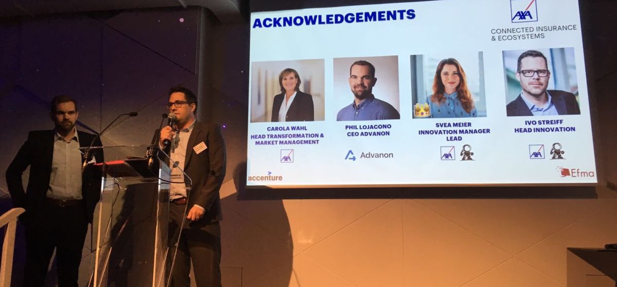 Advanon at EFMA award ceremony Advanon at EFMA award ceremony