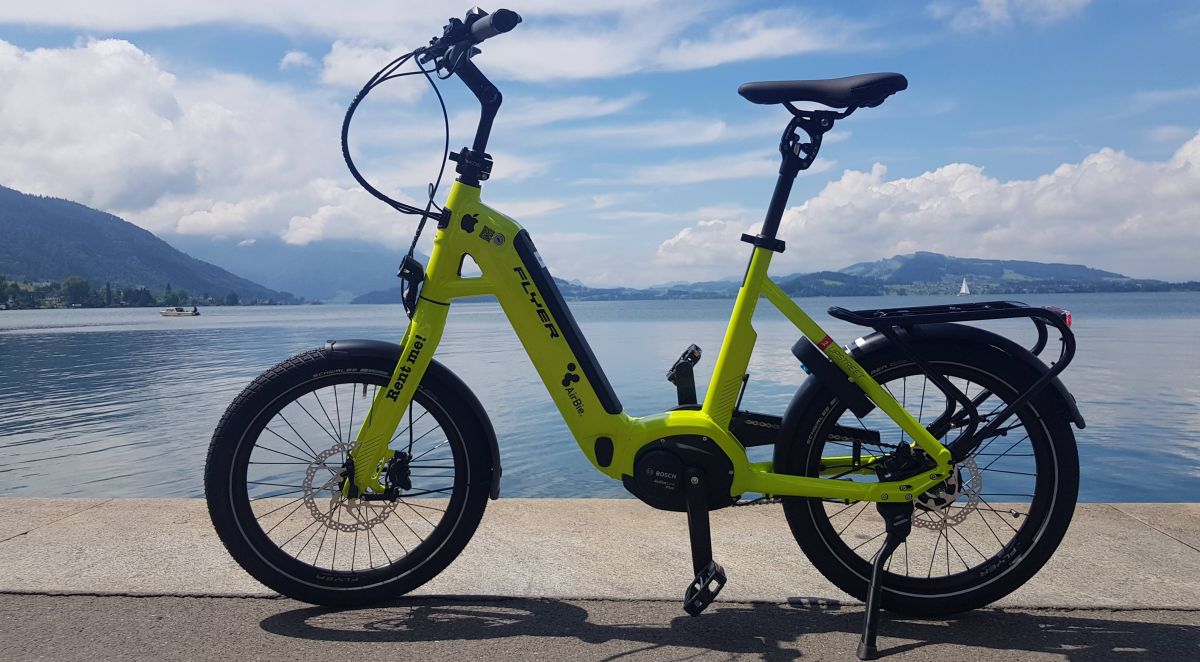 Ebike with AirBie Smart Lock