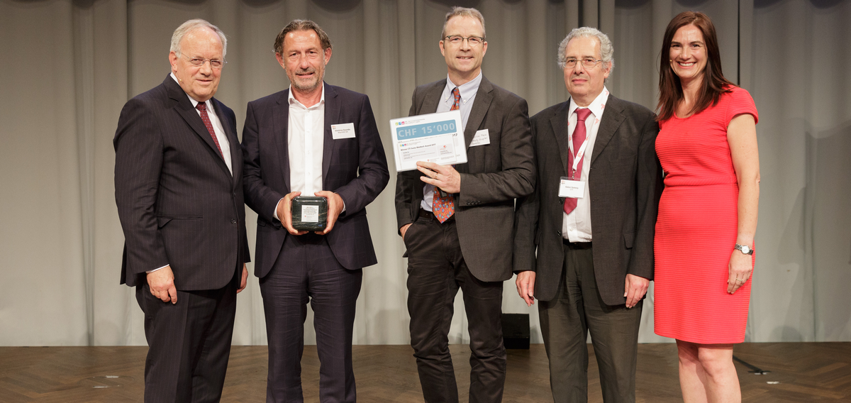 Maxivax University Hospitals of Geneva Medtech Award Maxivax University Hospitals of Geneva Medtech Award