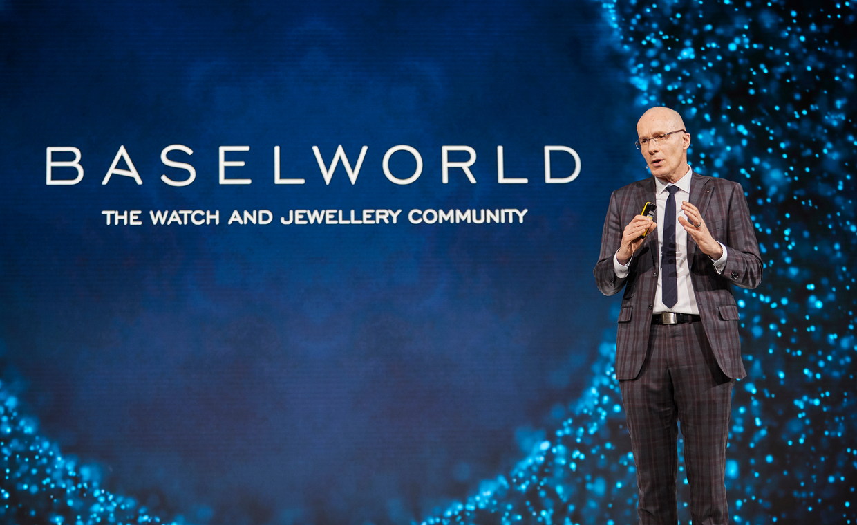 Michel Loris-Melikoff, Directeur Général de Baselworld. Photo Volker Renner, Courtesy of Baselworld Michel Loris-Melikoff, Directeur Général de Baselworld. Photo Volker Renner, Courtesy of Baselworld
