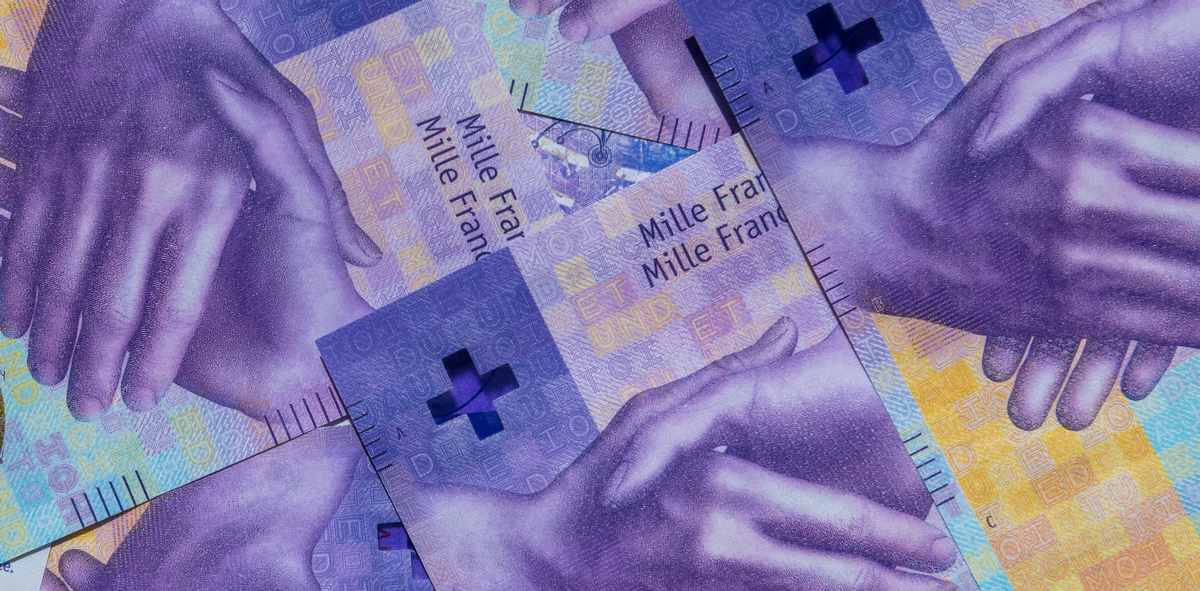 Swiss Francs notes Swiss Francs notes