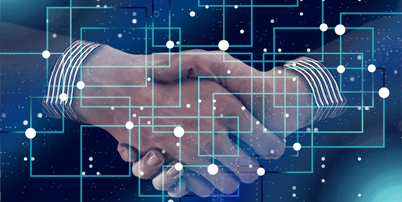 Symbolic Picture handshake