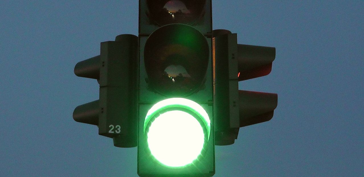 symbolic picture green light symbolic picture green light